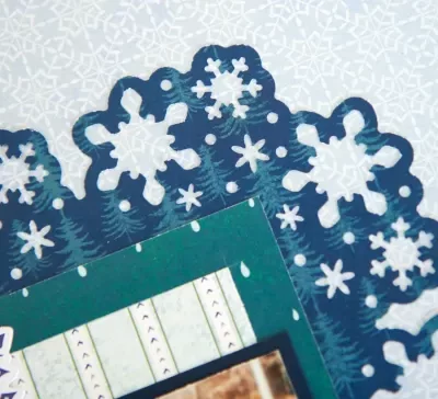 Snowflakes Frame Punch
