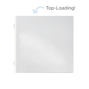 12x12 top loading pocket pages