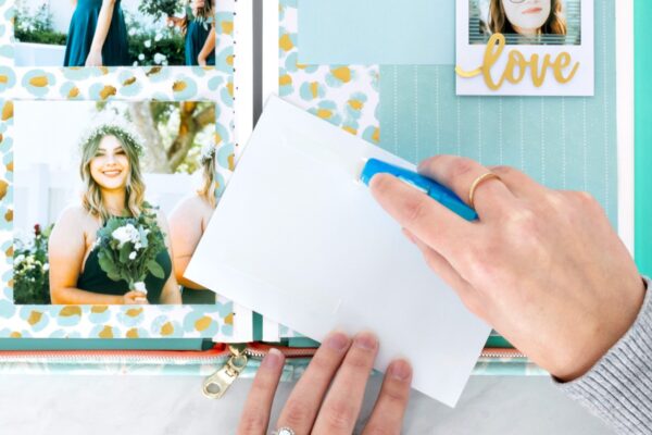Using Tape Runner the best Scrapbook adhesive