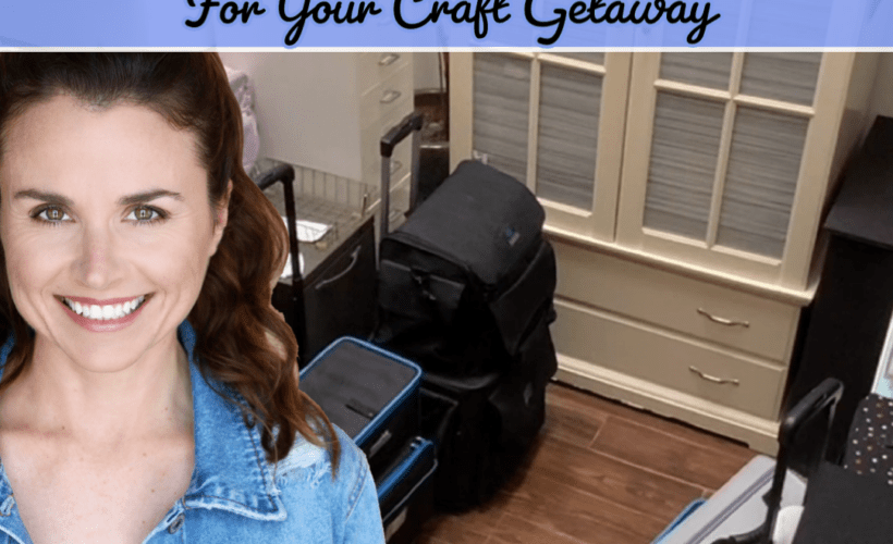 How to pack for a scrapbook retreat