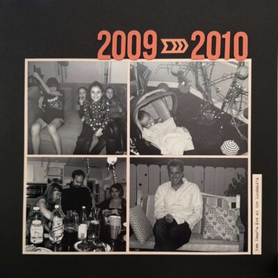 Easy B&W Photography Scrapbook Page