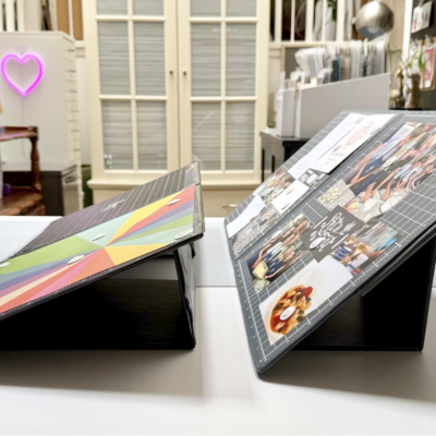 scrap'n easel vs creative memories layout studio