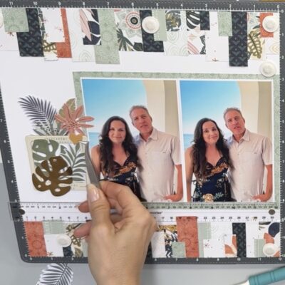 Romantic Comedy Scrapbook Layout